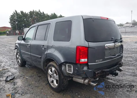 2012 Honda Pilot Ex-L from USA, damaged, VIN 5FNYF4H5XCB080387